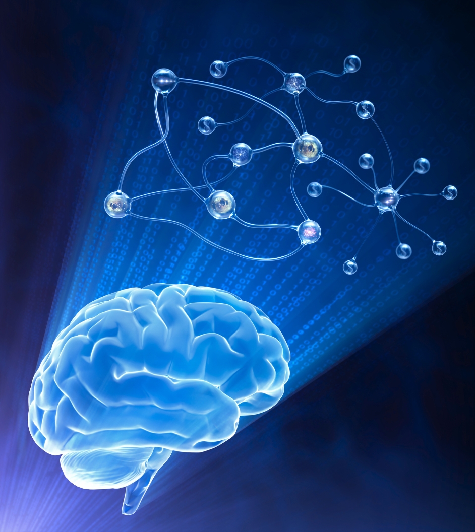 Neural Networks Woman Holding Cup Standing in the Kitchen